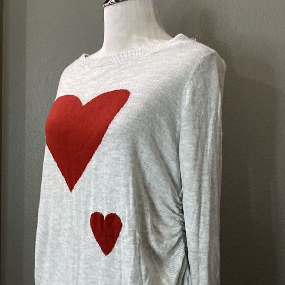 NWT Isabel Maternity by Ingrid & Isabel Pullover Sweater Valentines Day Love - Picture 3 of 10